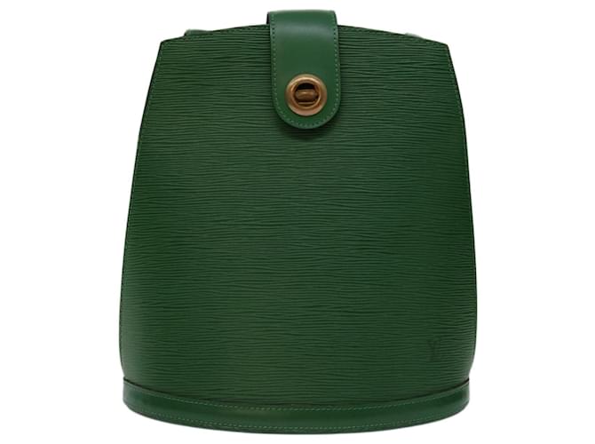 Louis Vuitton Cluny Verde Couro  ref.1314616