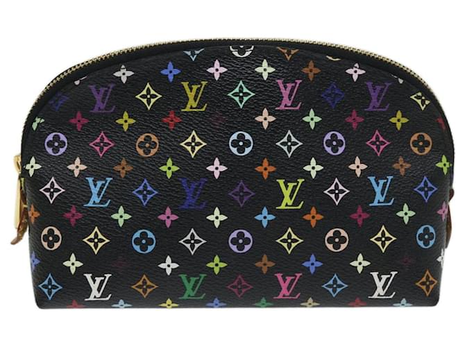 Louis Vuitton cosmetic pouch Black Cloth  ref.1314757