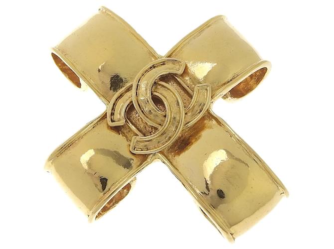 Croce di Chanel D'oro  ref.1314858