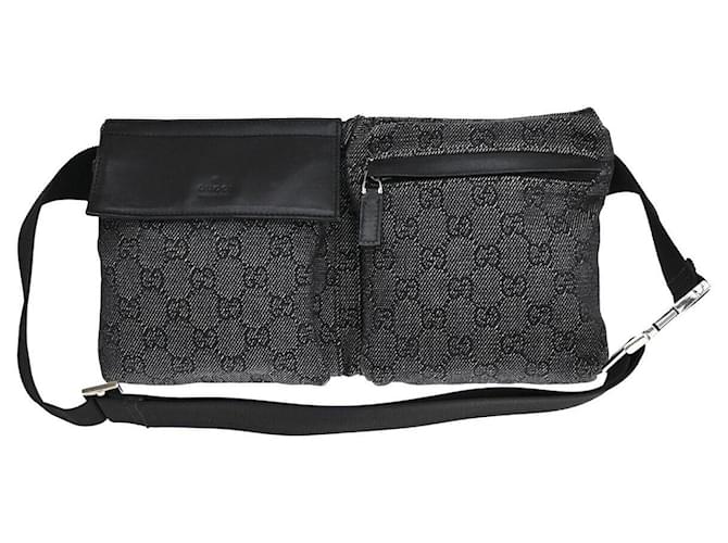 Gucci GG Canvas Black Cloth  ref.1314954