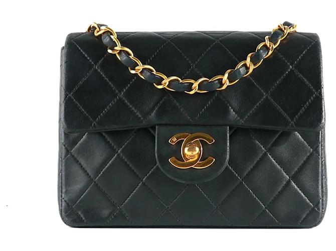 Timeless CHANEL  Handbags T.  leather Black  ref.1315036