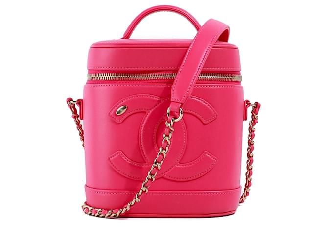 Vanity CHANEL Handtaschen T.  Leder Pink  ref.1315043
