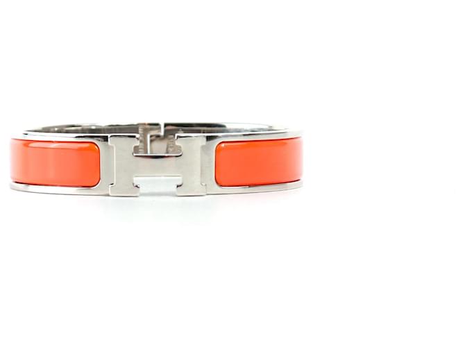 HERMÈS Bracelets T.  métal Orange  ref.1315054