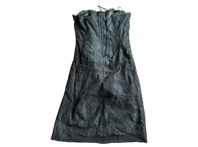 Super schwarzes Bustierkleid von Dolce & Gabbana Größe 40.