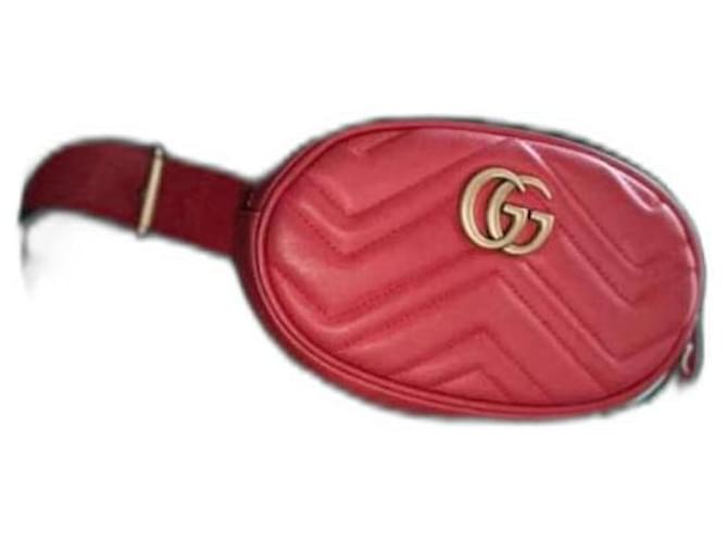 Gucci Red Leather  ref.1315141
