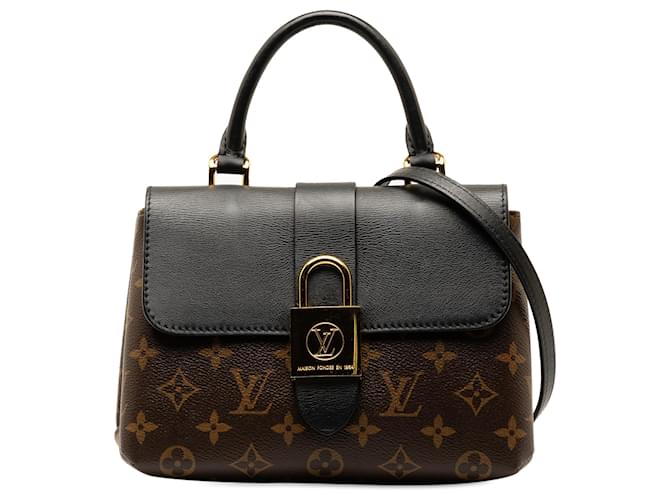 Louis Vuitton monogramma marrone Locky BB Tela  ref.1315152