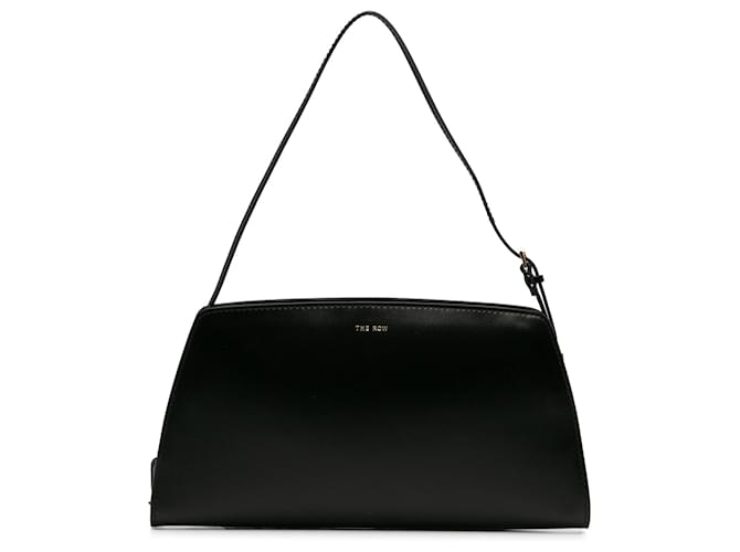 The Row Black Dalia Shoulder Bag Leather Pony-style calfskin  ref.1315172