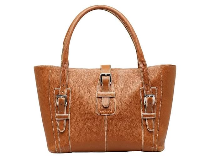 Loewe Senda Leather Handbag  ref.1315311