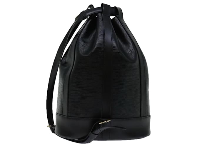 Louis Vuitton Randonnée Black Leather  ref.1315566