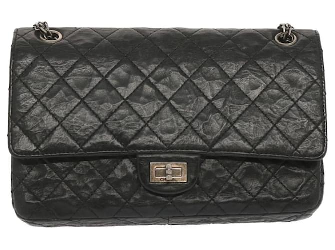 Chanel Timeless Black Leather  ref.1315626