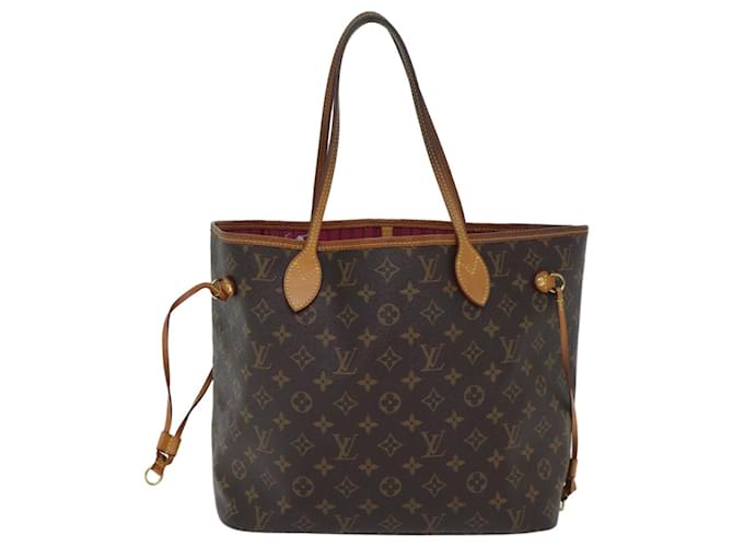Louis Vuitton Neverfull Brown Cloth  ref.1315683