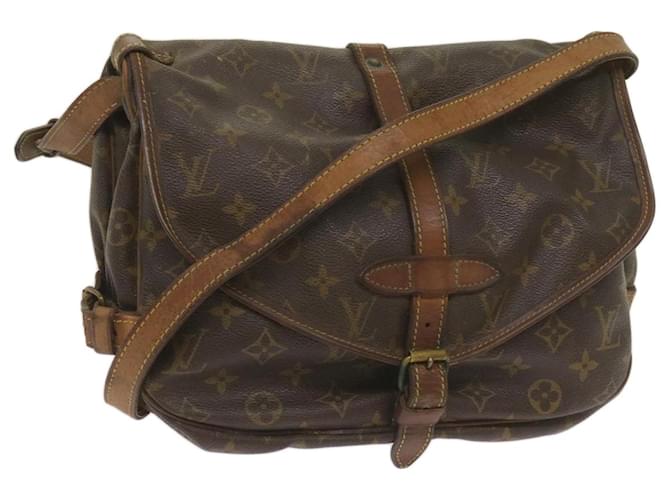 Louis Vuitton Monogram Saumur 30 Shoulder Bag M42256 LV Auth 67919 Cloth  ref.1315773
