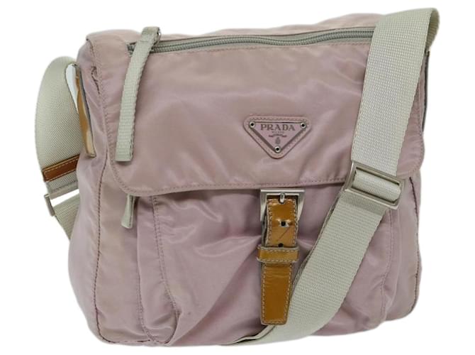 PRADA Shoulder Bag Nylon Pink Auth 68809  ref.1315841