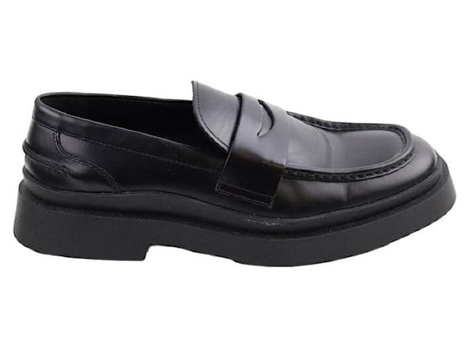 Vagabond Leather loafers Black  ref.1315881