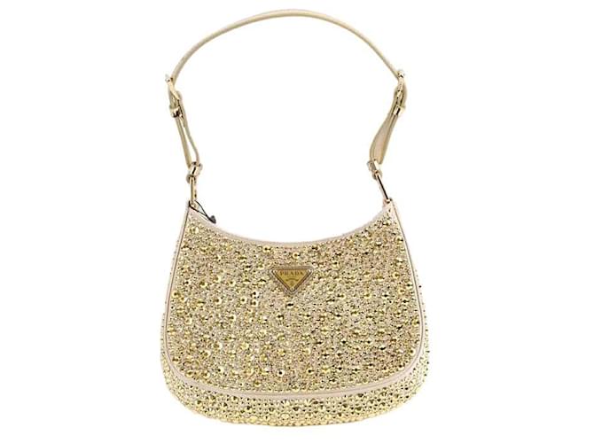 Prada Golden handbag  ref.1315891