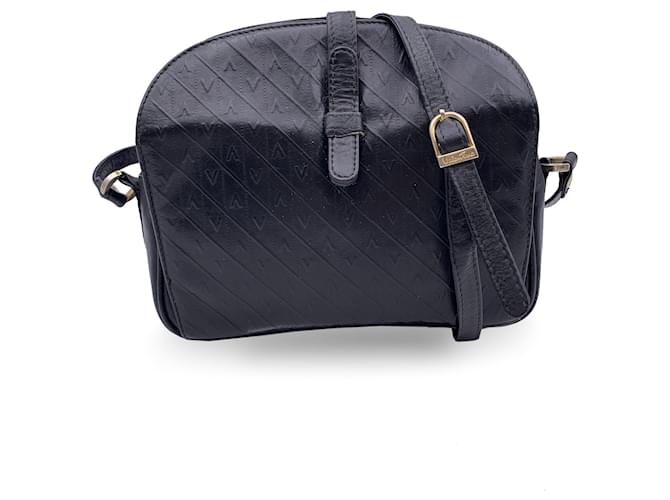 Autre Marque Mario Valentino Shoulder Bag Vintage Black Leather  ref.1315974