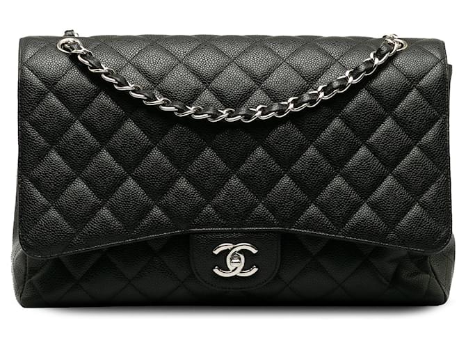 CHANEL Handbags Black Leather  ref.1315984