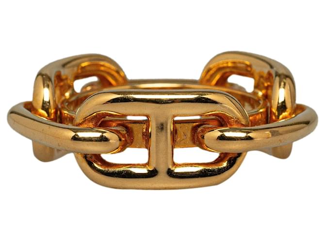 Ring Hermès HERMES Boucles d'Oreilles Intemporelles/classique Métal Doré  ref.1316038