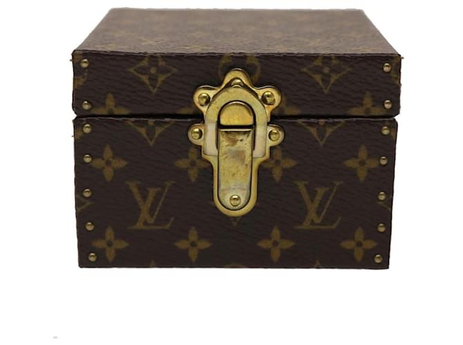 Coffret à bijoux Louis Vuitton Toile Marron  ref.1316123