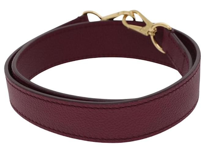 Louis Vuitton Bandoulière de sac Red Leather  ref.1316151
