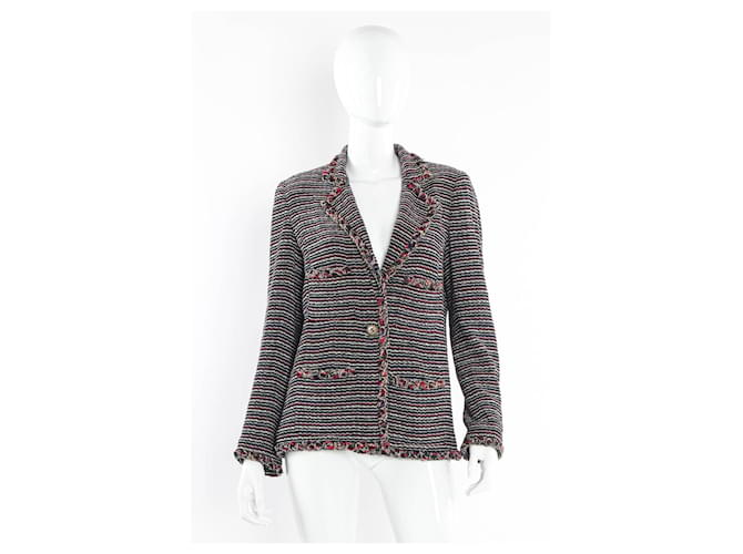 Chanel Veste en tweed Saint-Tropez Runway Lesage Multicolore  ref.1316192