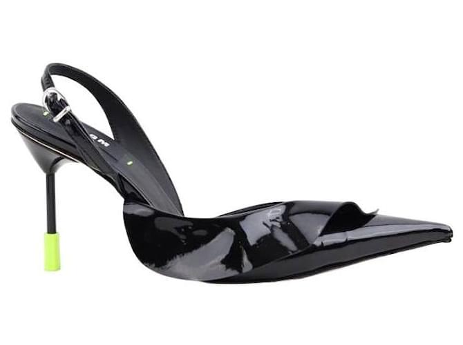 Msgm patent leather heels Black  ref.1316258