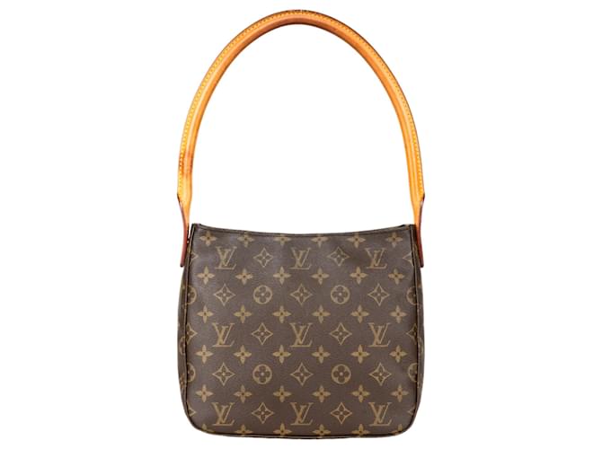 Louis Vuitton Canvas Monogram Looping MM Shoulder Bag Brown Leather  ref.1316308