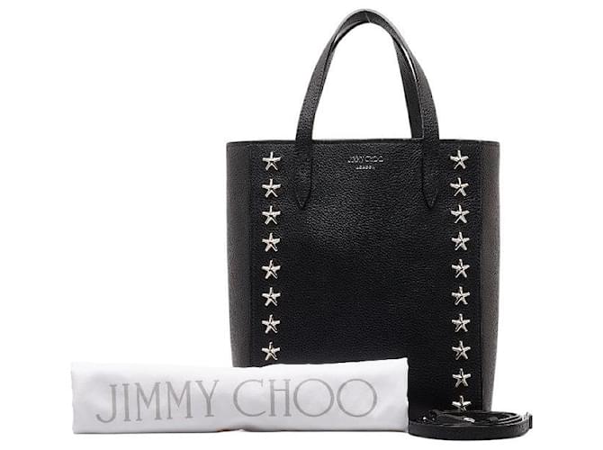 Jimmy Choo Studded Leather Pegasi Tote Bag  ref.1316550