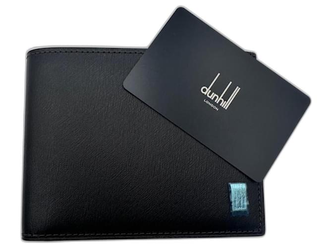Alfred Dunhill Dunhill 8cc brown leather wallet Dark brown  ref.1316591