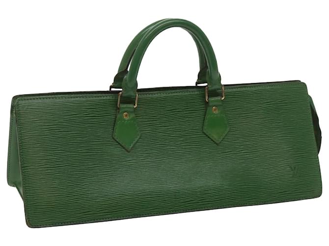 LOUIS VUITTON Epi Sac Triangle Hand Bag Green M52094 LV Auth 69016 Leather  ref.1316750