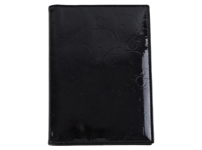 Dior Porte-carte en cuir Noir  ref.1316789