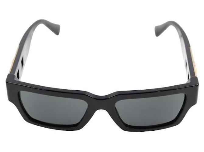 Versace Gafas De Sol Negras Negro Plástico  ref.1316790