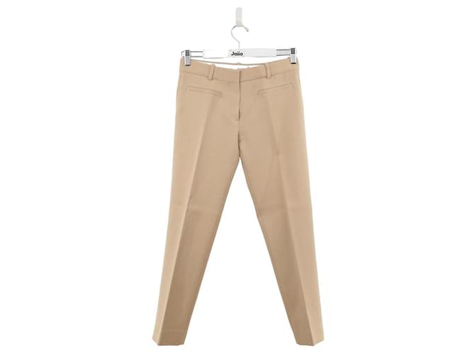 Dior Straight pants in cotton Beige  ref.1316795