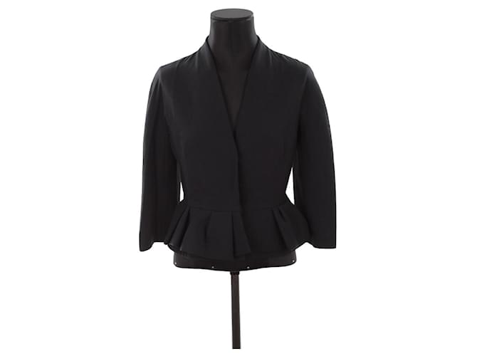 Dior Silk jacket Black  ref.1316829