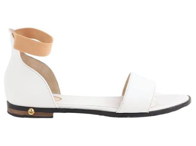 Givenchy Zapatos sandalias de cuero. Blanco  ref.1316834