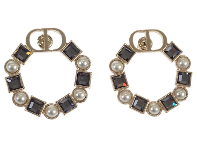 Dior Petit CD Earrings Golden  ref.1316933