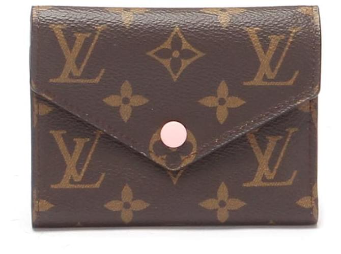 Louis Vuitton Carteira Monograma Victorine Marrom  ref.1316998