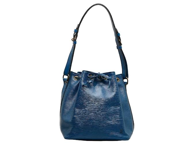 Louis Vuitton Epi Petit Noe Azul Bezerro-como bezerro  ref.1317001