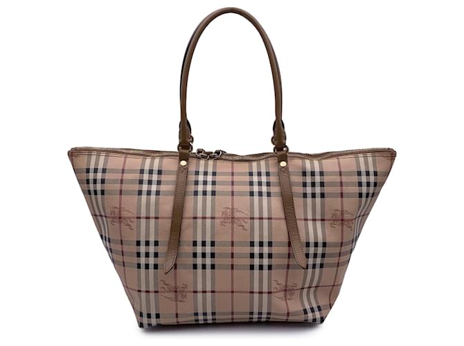 Burberry Tote Bag Salisbury Beige Cloth  ref.1317190