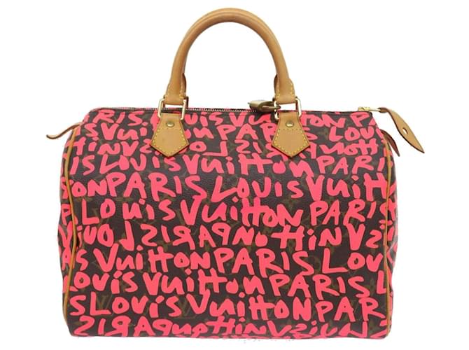 Louis Vuitton Speedy 30 Pink Cloth  ref.1317315