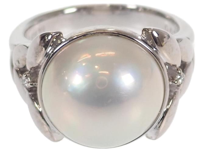 Tasaki 18K anello di perle Argento  ref.1317338