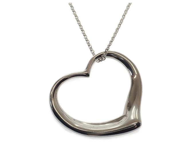 Tiffany & Co Collana in argento a cuore aperto  ref.1317341