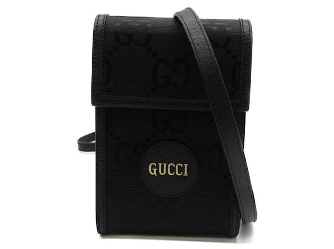 Gucci Bolso bandolera GG Econyl Off The Grid Negro Nylon  ref.1317388