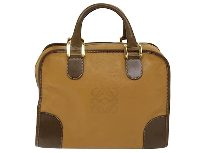 LOEWE AMAZONA Marrom Couro  ref.1317411