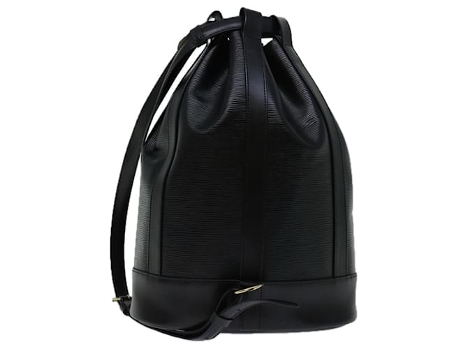 Louis Vuitton Randonnée Black Leather  ref.1317498