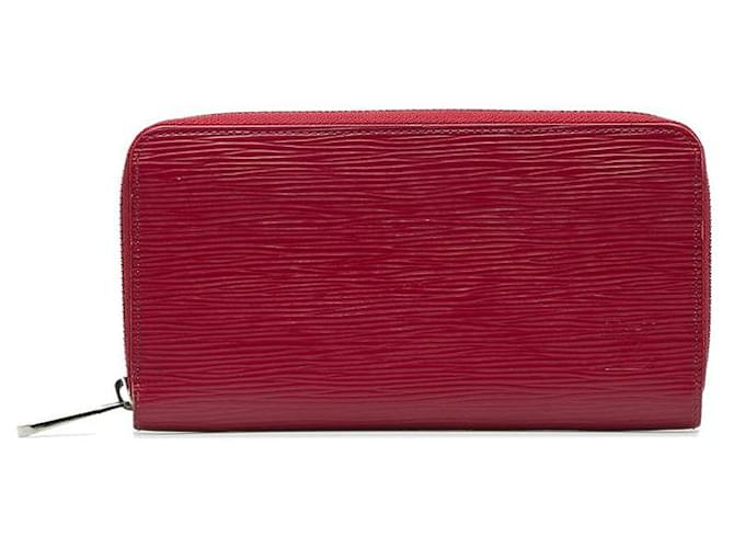 Louis Vuitton Epi Zippy Wallet Red Pony-style calfskin  ref.1317653