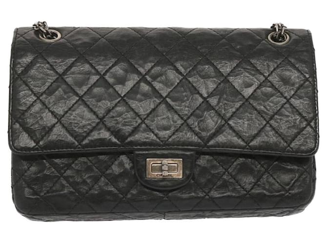 Chanel Timeless Black Leather  ref.1317674