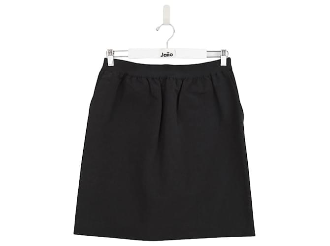 Céline cotton skirt Black  ref.1317834