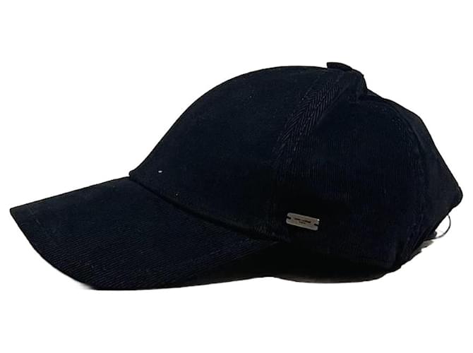 SAINT LAURENT  Hats T.International XL Cloth Black  ref.1317866