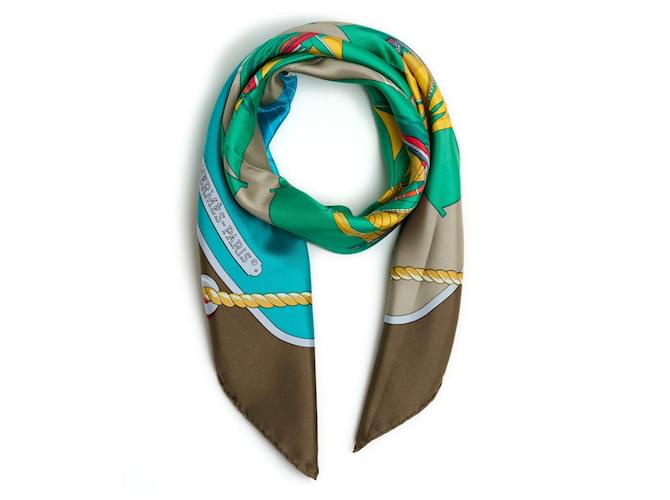 Hermès Silk scarves Multiple colors  ref.1317926